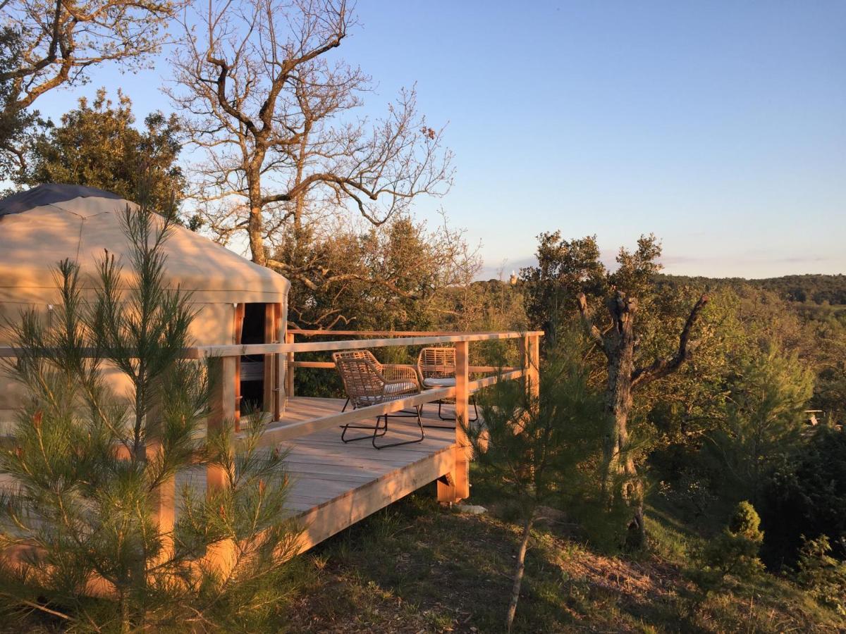 Les Yourtes De Provence Saint-Paulet-de-Caisson Δωμάτιο φωτογραφία